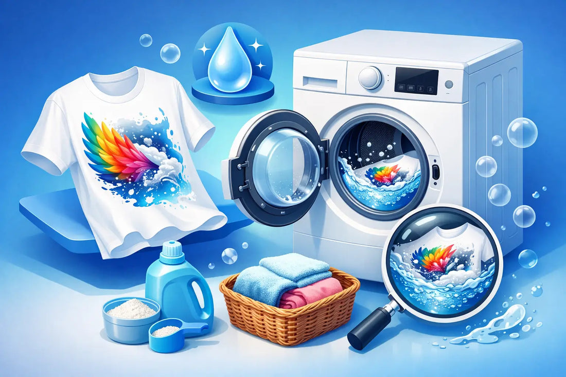Are DTF Prints Washing Machine Safe?