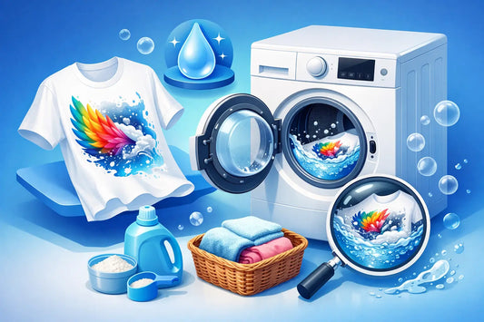 Are DTF Prints Washing Machine Safe?