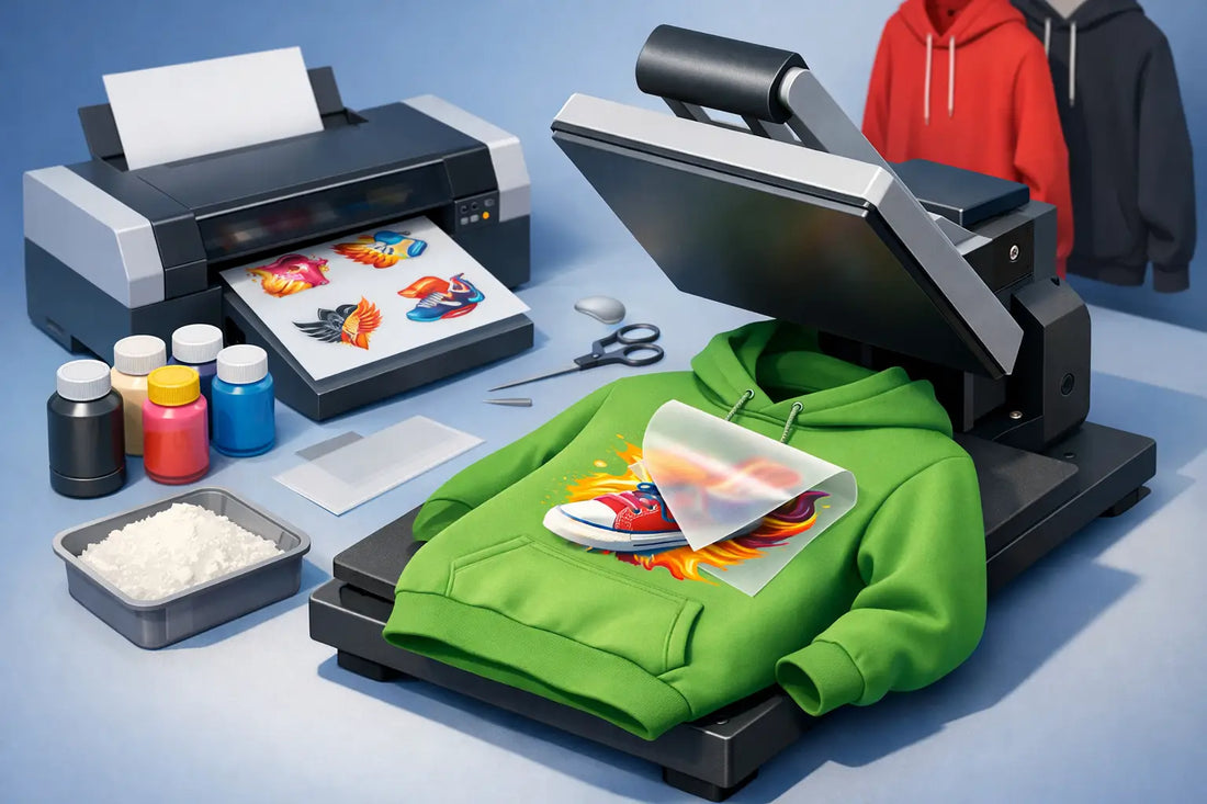DTF Transfers for Hoodies That Press Right