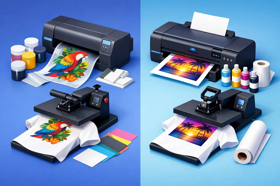 DTF vs Sublimation for T Shirts